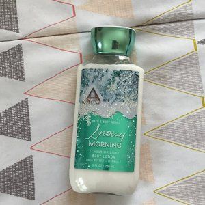 Bath and Body Works Snowy Morning Lotion